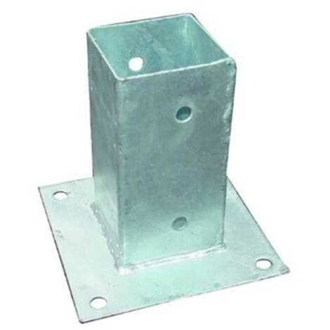 Base para poste de madera