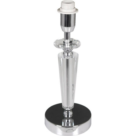 Base para Sobremesa ASPEN 1xE14 Al.29xD.11cm Cromo