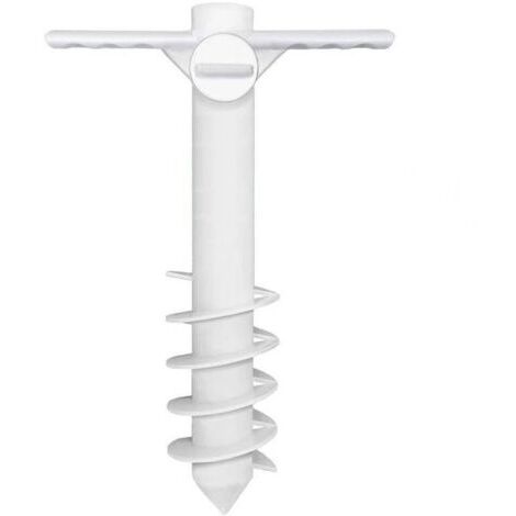 Base para sombrilla - Anclaje de arena - Anclaje al suelo - Viento - Sol - Estacas de suelo - Estacas de suelo