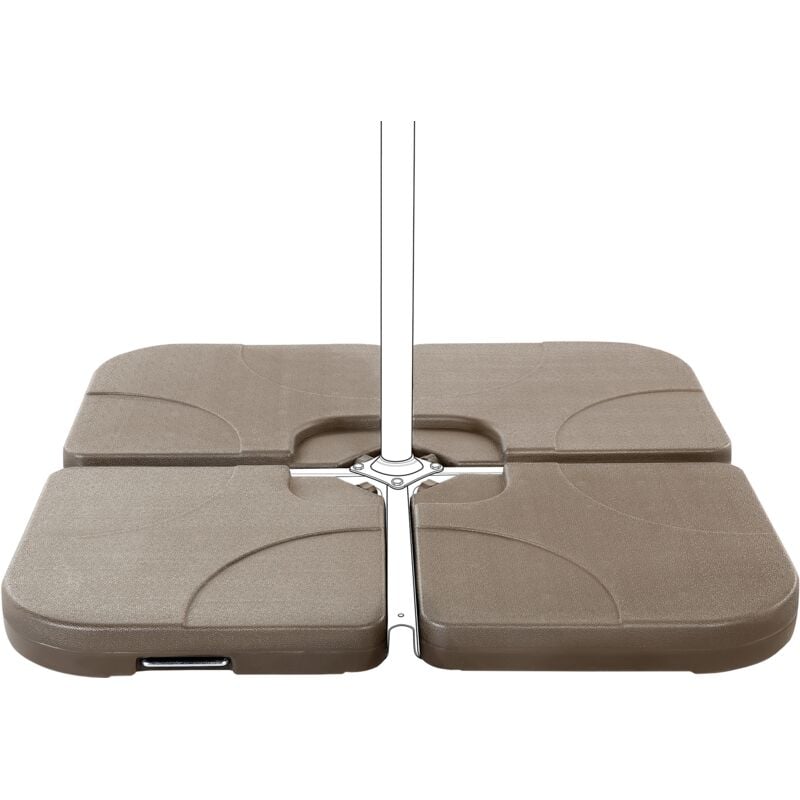 

Base para sombrilla marrón CARIA