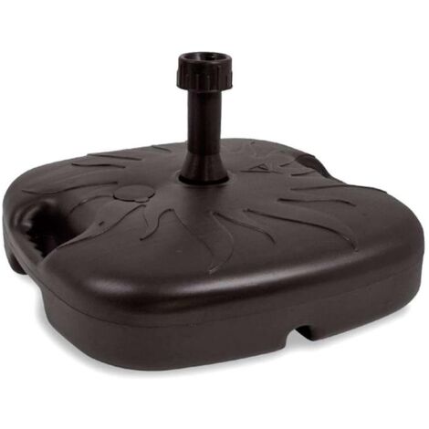 BASE PARASOL RELLENABLE 44x44 CM 18 L ANTRACITA