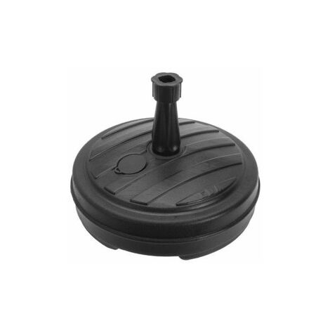 Base parasol resina 43x13,5cm 13 l negro
