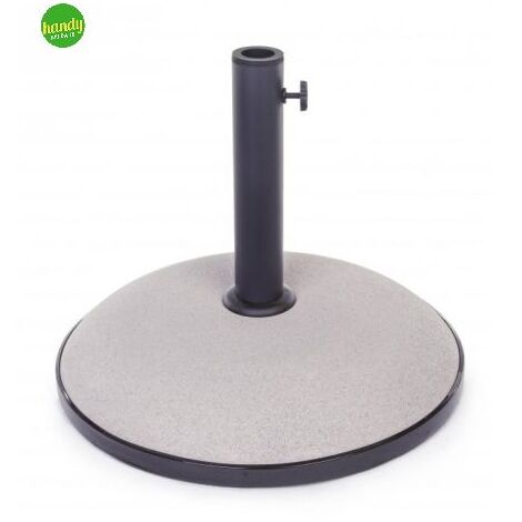 Base per ombrellone Bizzotto Barry 30 Kg tortora