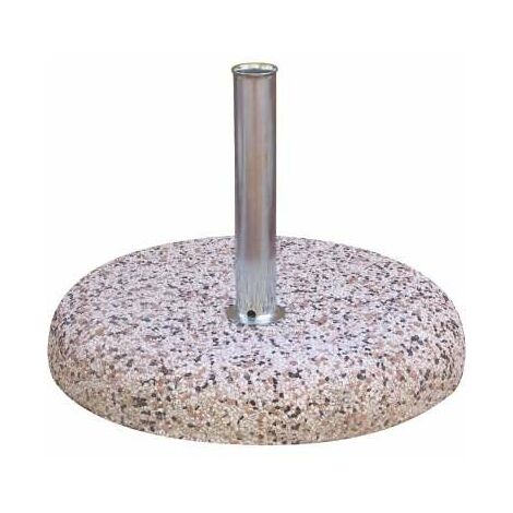 Base per Ombrellone Cantiere Tri Plok - Graniglia - 35 kg - 55 cm