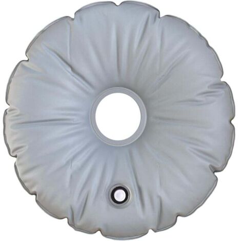 Base per ombrellone da 10 kg, supporto per ombrellone, supporto per ombrellone resistente (44 cm), supporto per ombrellone con contrappeso, pieghevole, portatile, riutilizzabile, senza barriere