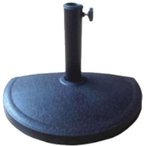Base per Ombrellone da Parete in Alluminio Semitondo, Peso 9 kg, Modello Vette 09641