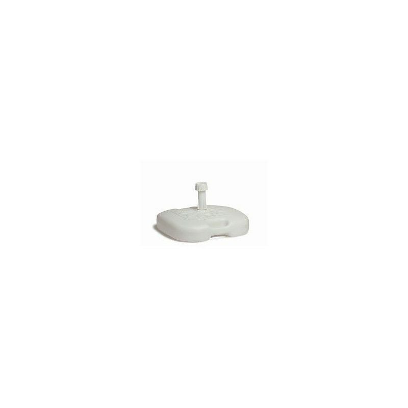 Base Ombrellone Light Abs 20 litri Bianco