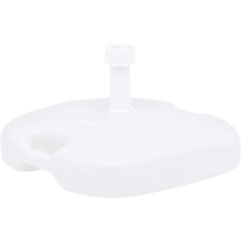 GERIMPORT Ipae Progarden Base per Ombrellone - Bianco - 44x44x12 cm