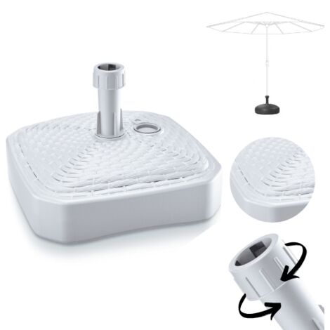 Base per ombrellone MPKR  Bianco
