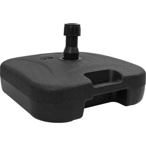 Base per ombrellone Nero 45 x 45 x 29,5 cm vidaXL