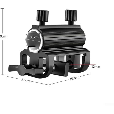 Base per ombrellone rimovibile per balcone, recinzione da giardino, terrazza, rossa