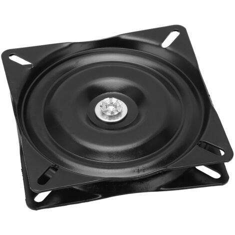 Base pivotante 360° en acier inoxydable 6 pouces, revêtement EDC pour tabouret de bar, montage bateau et marine.