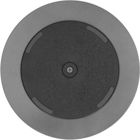 Base Pivotante pour Moniteur de Rotation à 360 °, Support de Plateau Tournant pour Moniteur D'Écran D'Ordinateur en Alliage D'Aluminium, Tapis de Base Pivotant pour Téléviseur à Écran