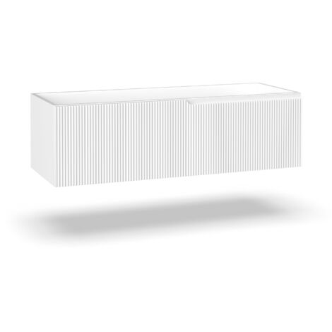 Base portalavabo 1 cestone ZIP bianco opaco