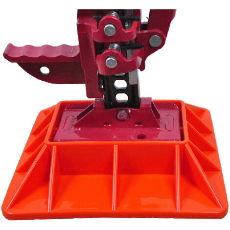 Base pour cric Hi-Lift tout-terrain – Empêche enfoncement sur sable, neige, boue – Polypropylène robuste – Accessoire indispensable tout-terrain
