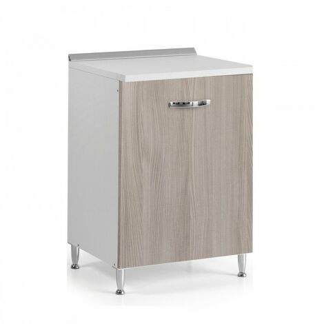 Base pour cuisine orme 1 porte Cm 60x50xH 85