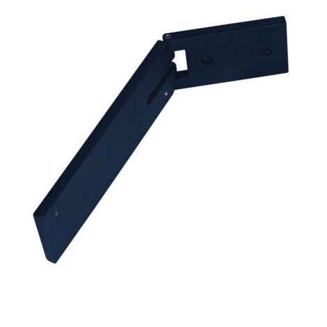 Base pour Installation au Sol ou Murale pour Applique Murale Extérieure IP65 Gris Foncé ZAMBELIS FS