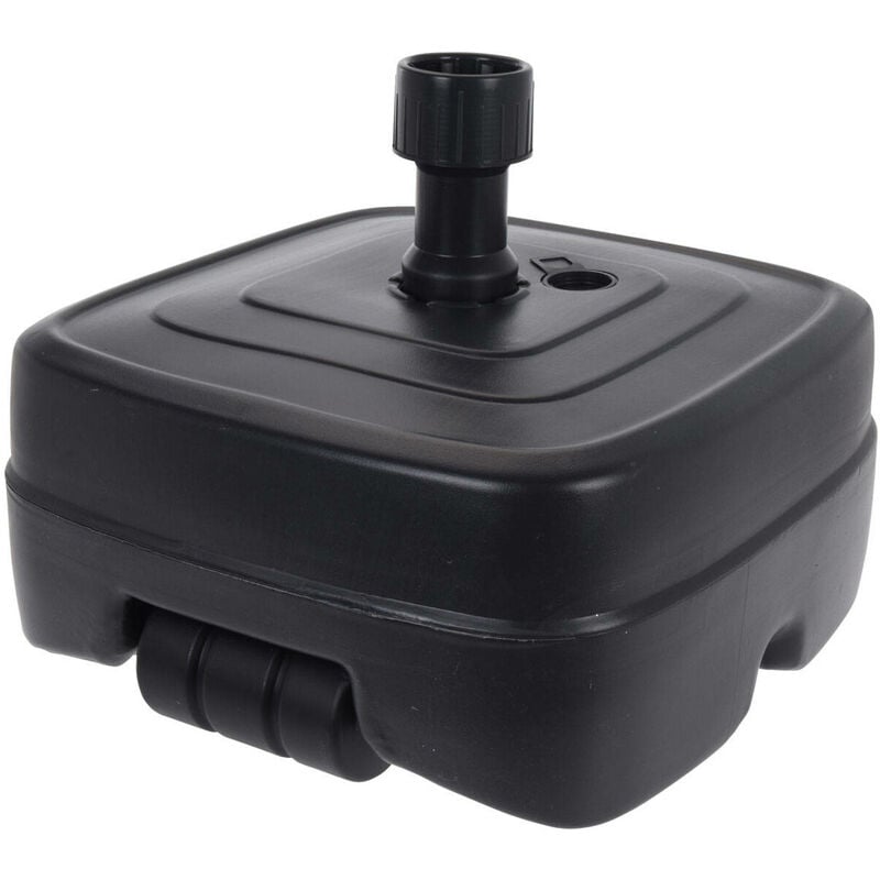 Base pour parasol de jardin, noir, 45 l