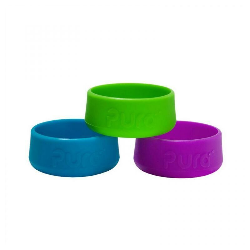 

Base protección silicona set 3 ud. (verde,azul,lila) - Pura