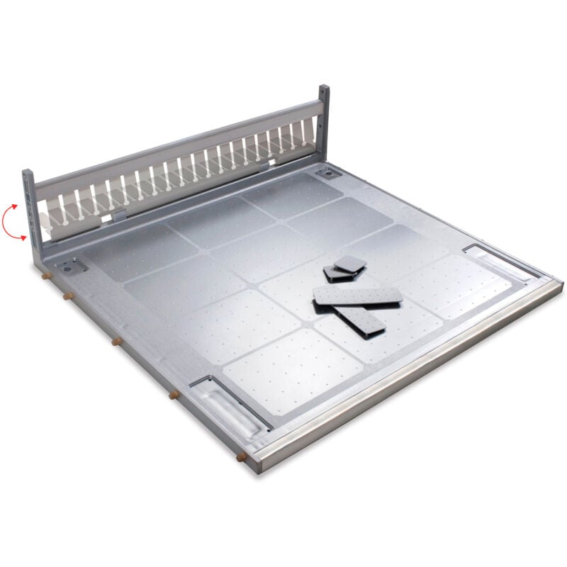 

Base Protector Mueble Fregadero 800 mm - Cromo Mate
