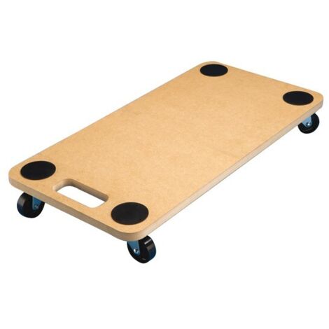 BASE RODANTE RECTANGULAR 30X60 CM HASTA 120KG - B767Q