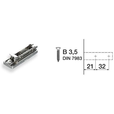 BASE SALICE REGOLABILE H.3 BAP3R39 DIRITTA