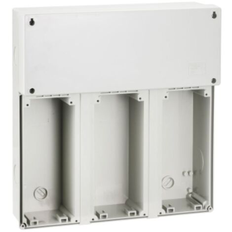 Base Schneider modulare per 3 prese industriali 16-32A 83923