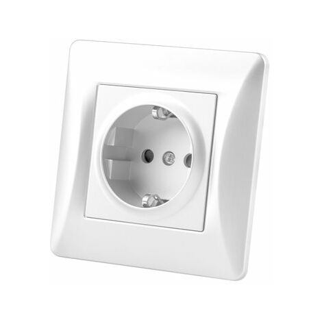 ALFA Base schuko empotrar onlex blanca universal 16a