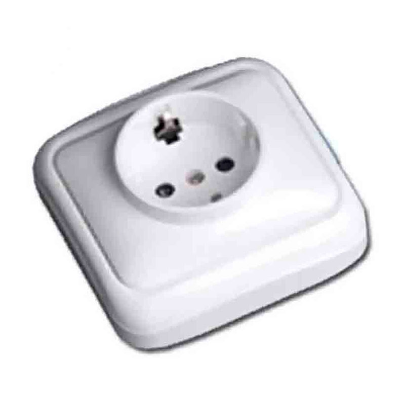 

Base schuko t/tl superficie 'serie spa'(bolsa blister) - EDM