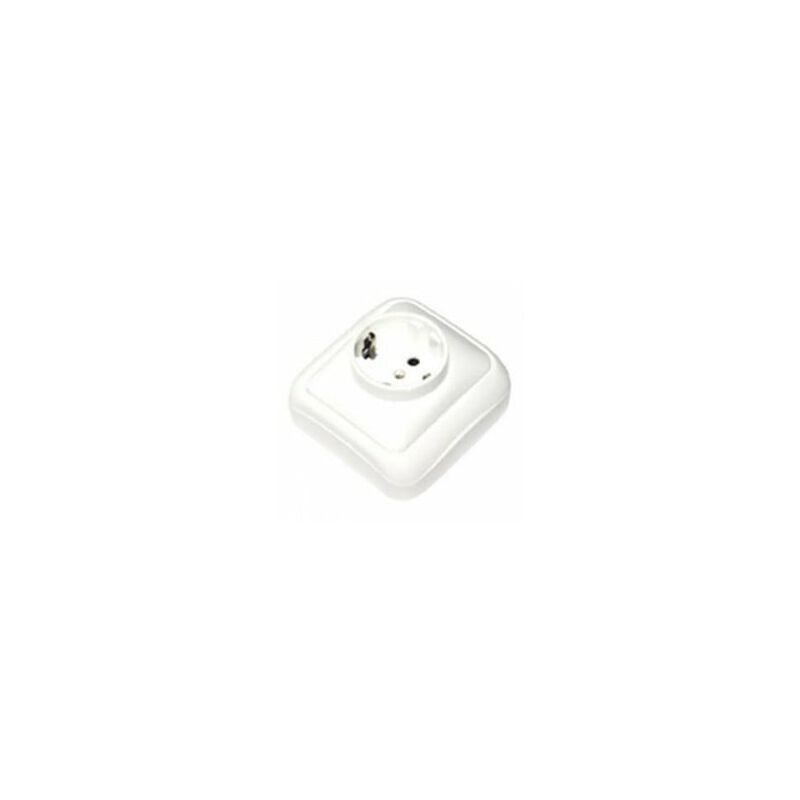 

Base Schuko Ttl Superficie Blanco