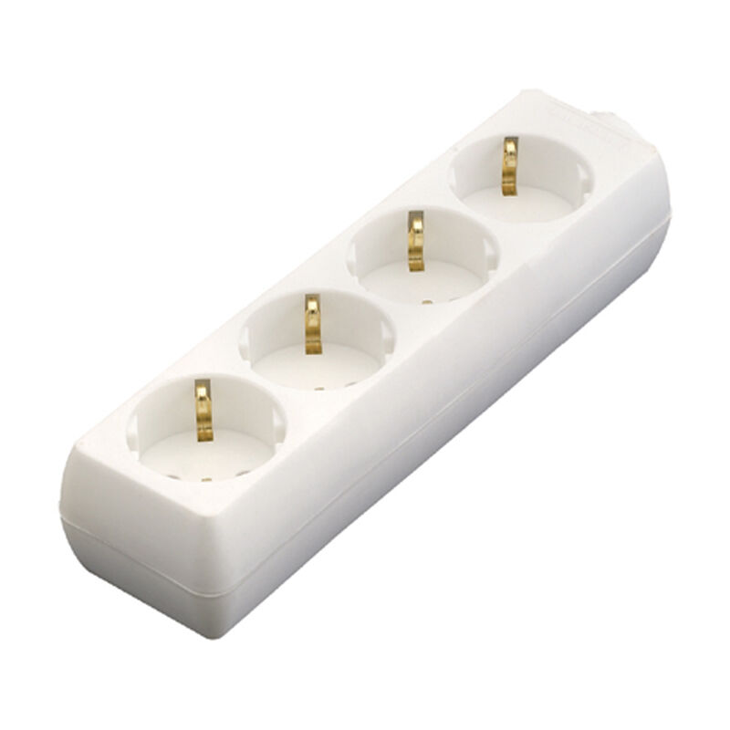 

Base multiple sin cable 4 tomas