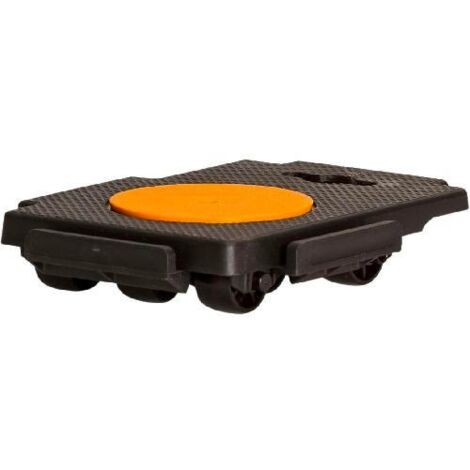 BASE SPOSTA MOBILI 8 RUOTE IN PLASTICA CM 14X10,5X2,5