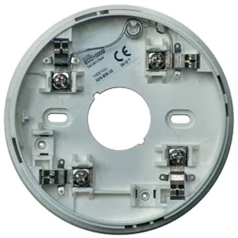 Base standard per rilevatori serie ECO1000 Bianco Notifier ECO1000B