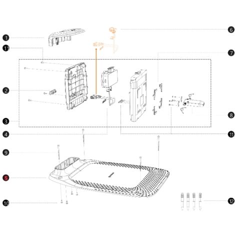 Base station de recharge ORIGINALE BLUEBIRD robot i108E AB12.02.00.0131