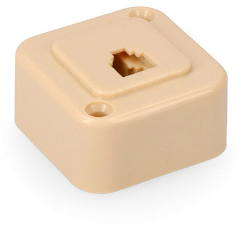 BASE SUPERFICIE TELEFONO SALIDA FRONTAL RETRACTILADO EDM
