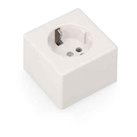 Base t/tl Superficie Cuadrada 10/16A (Retractilada) Solera 5001