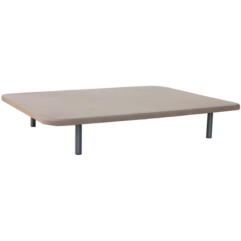 

Base tapizada 3D 080x190 reforzada + patas - Beige