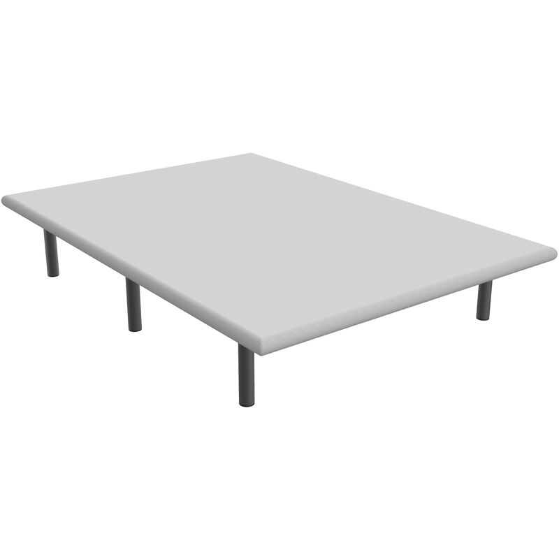 

Base tapizada 3D HAMBURGO Color Principal - Color 3D - 3D BLANCO, 80 x 180 cm., Patas - Sin patas