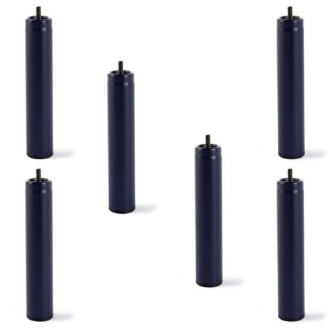 Base tapizada con 5 barras transversales + 6 o 7 patas de metal, con tejido 3D 135x190 + P 26