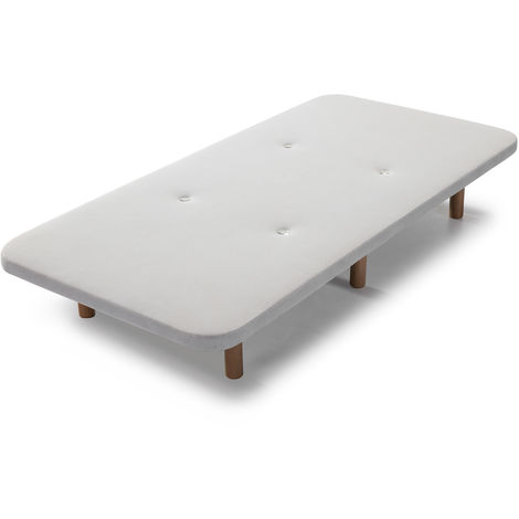 Base tapizada con Tejido 3D 90X190 y Válvulas de transpiración + 5 Barras Transversales reforzadas Entrega Dentro del Domicilio