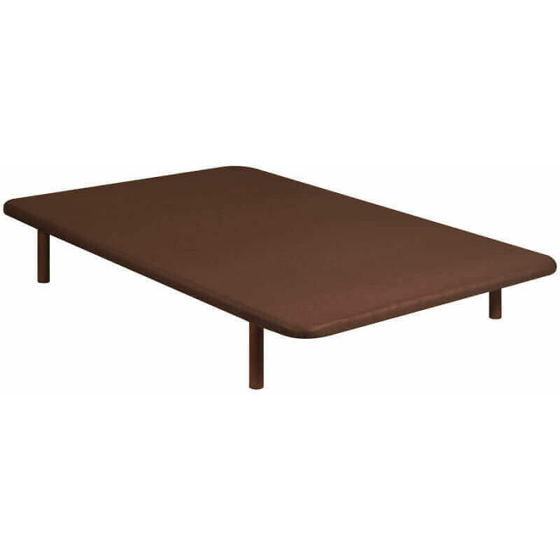 

Base tapizada malla 3D reforzada con 5 barras transversales | 105x190cm - Wengue