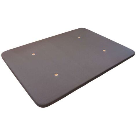 Base tapizada Roma tapizado tela 3d gris con 6 patas de 150x190.