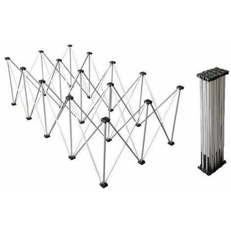Base Telescopica Riser ZZIPP ZZTH220 per Pedana ZZTM200 con teste appoggio in Nylon