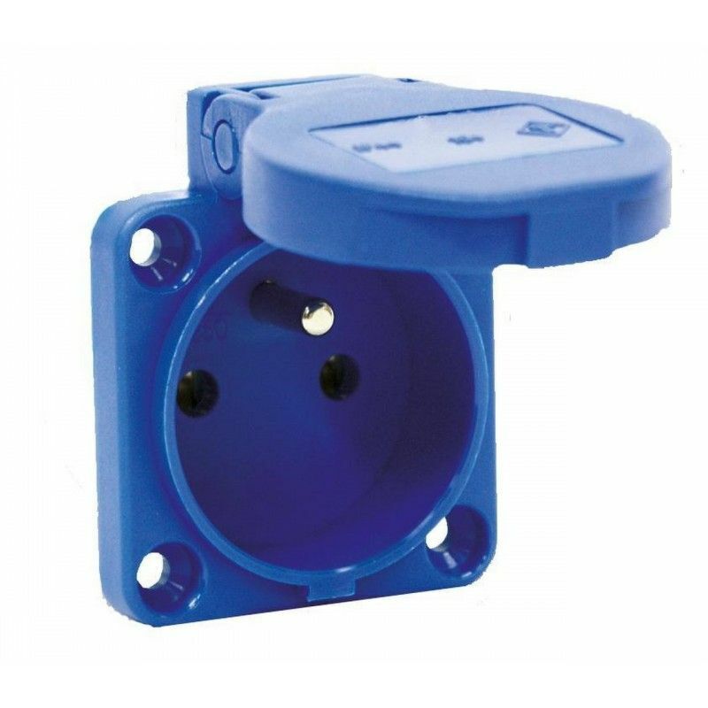 

Base trascuadro francés 2P+TT 16A 250V IP54 SOLERA 931131F