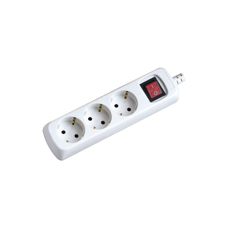 

Base multiple eco con interruptor 3 tomas 3m.