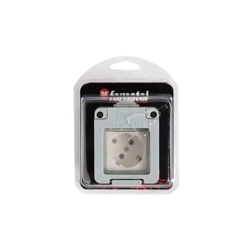

Base Electricidad 120X160X65 Estanco 16A-250V Ip55 Abs Gris F