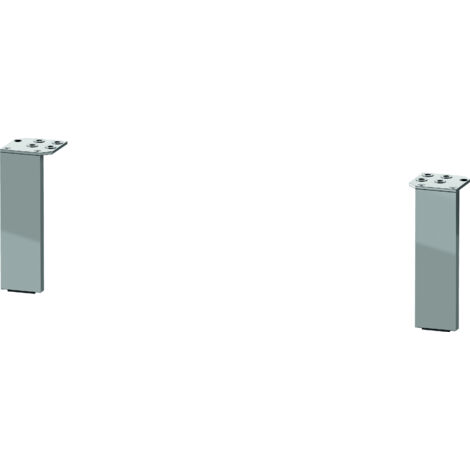 Base universal Duravit, cromada, 2 piezas, 44x65 mm, UV999300000