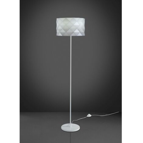 Base y Vástago en Metal 40 x 153h Blanco