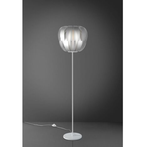 Base y Vástago Plata en Metal Cm. 42x172h