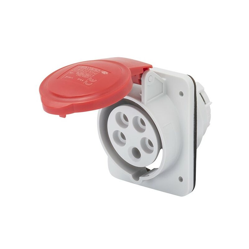 

Base fija de empotrar a 10° HP IP44/IP54 de 32A - 3P+T - Gewiss